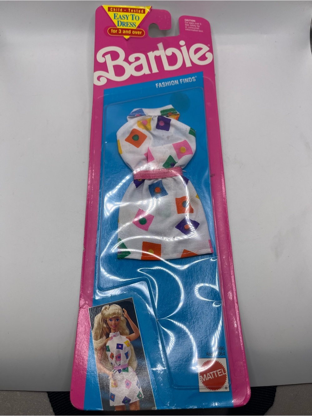 1991 Mattel Easy To Dress Barbie Fashion Finds On Card